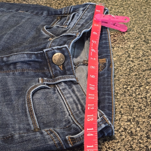 Kut from the Kloth Mid Rise Straight Leg Blue Jeans Size 2 | Women’s Small Denim - Picture 9 of 12